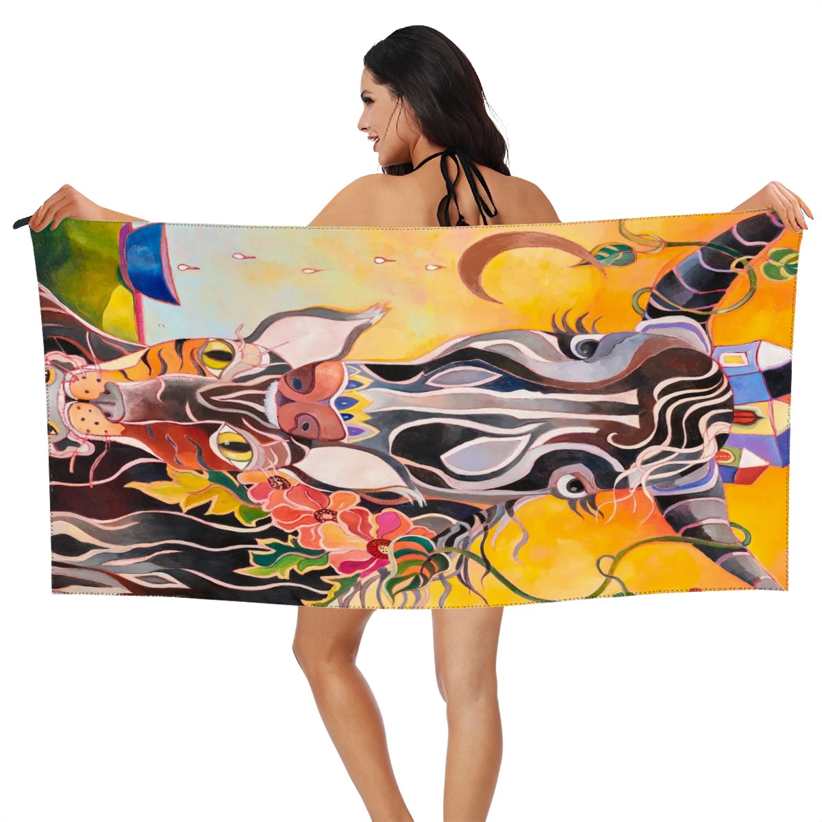 Protectors of the Moon Microfiber Towel
