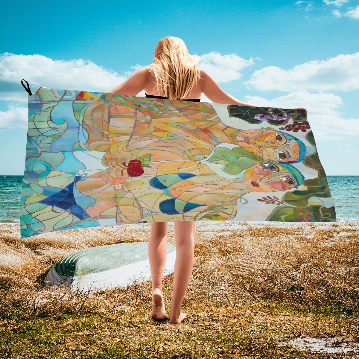 The Vacationers  Microfiber Towel