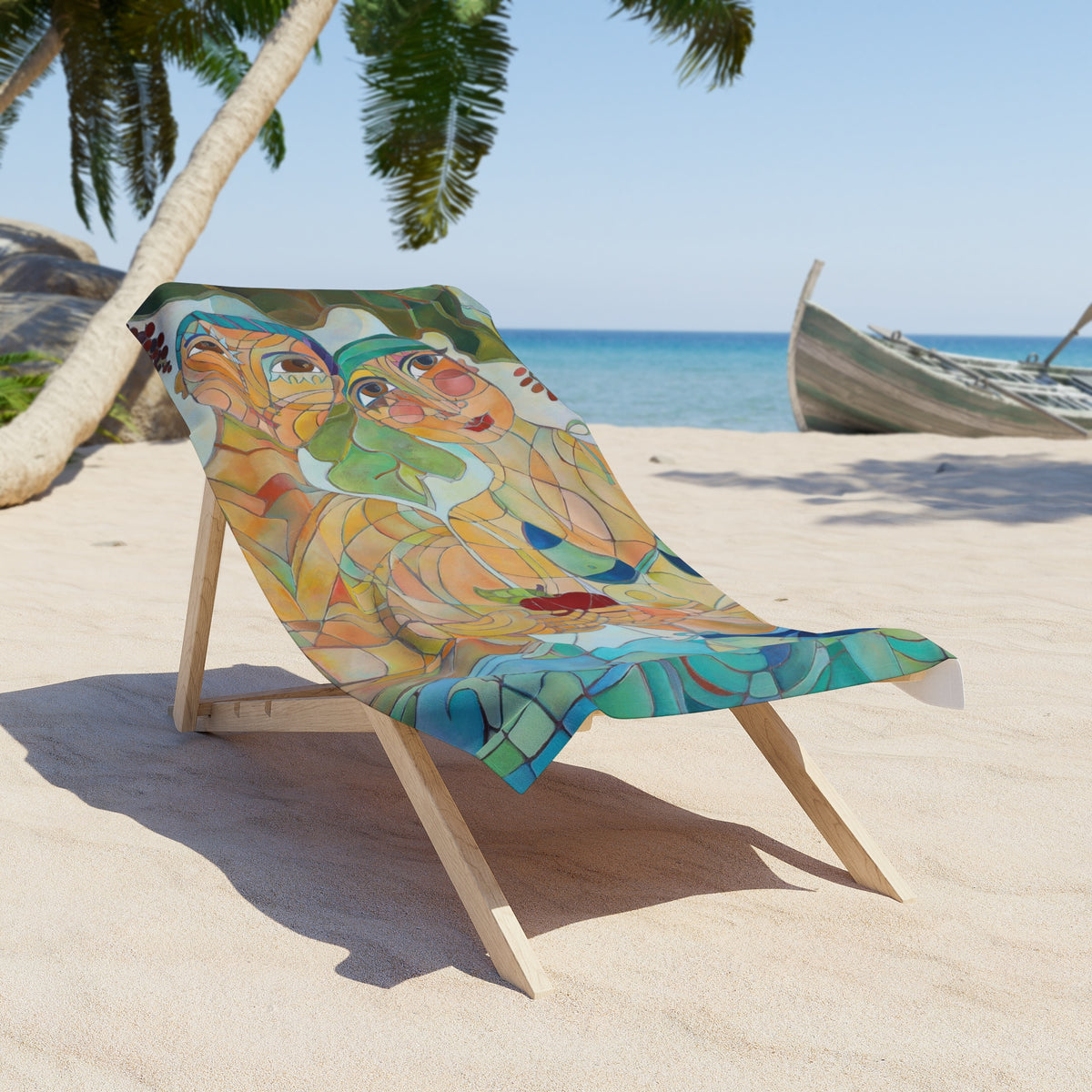 The Vacationers Beach Towel
