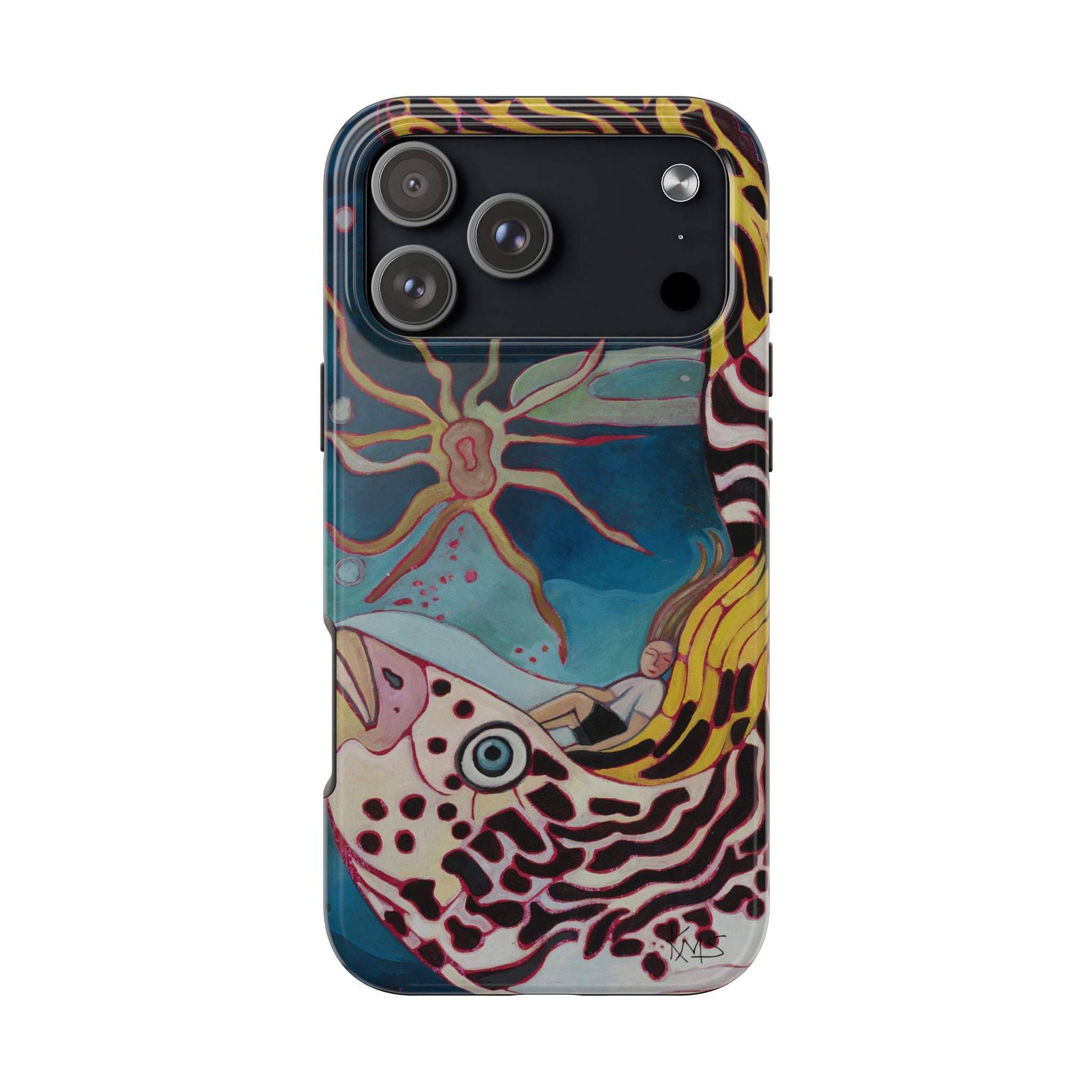Kissy Fish Tough Phone Case