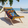 Waking Up Together Beach Towel