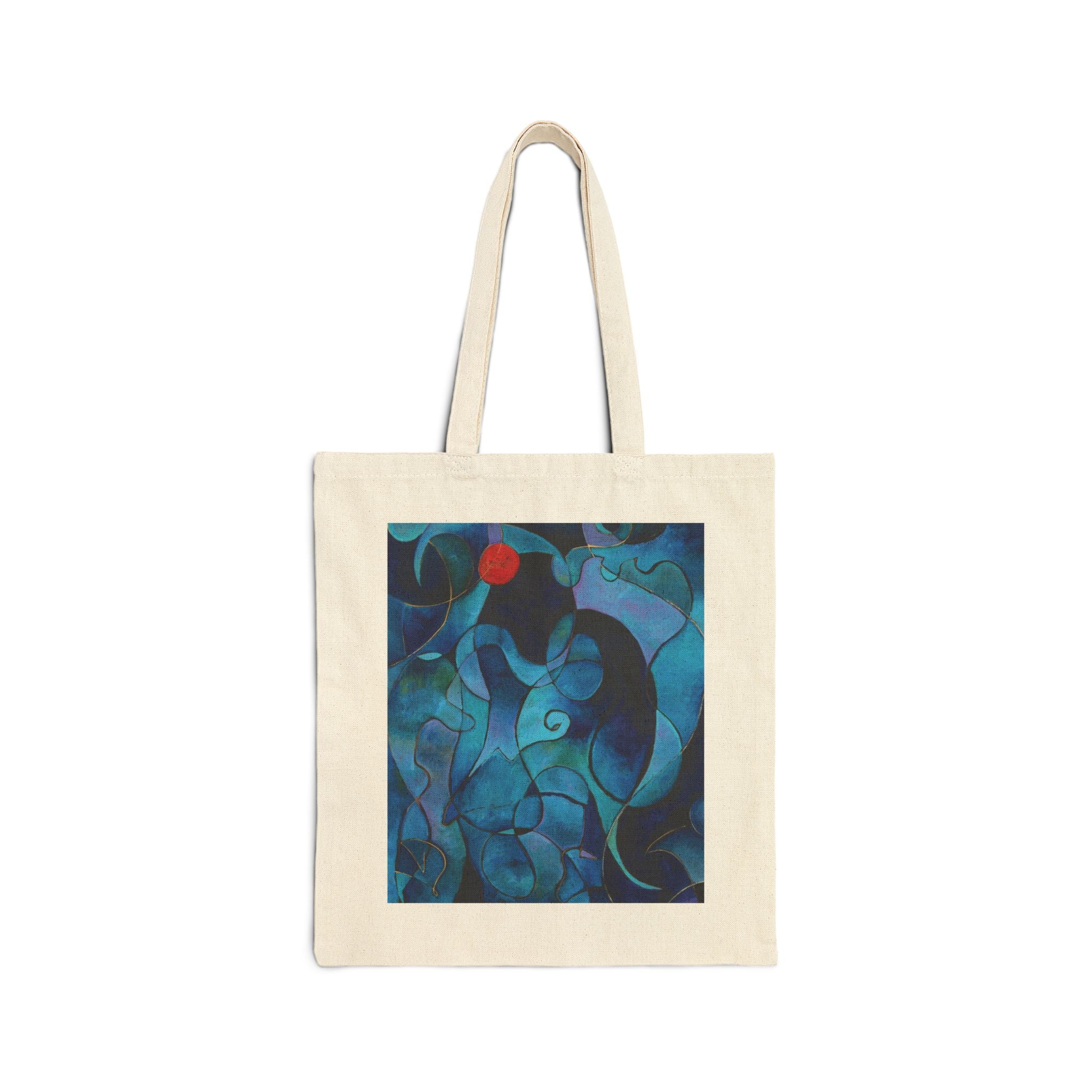 Blue Tote Bag