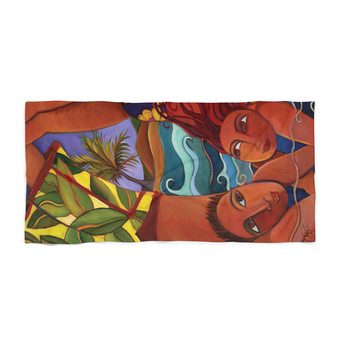 Head First Beach Towel
