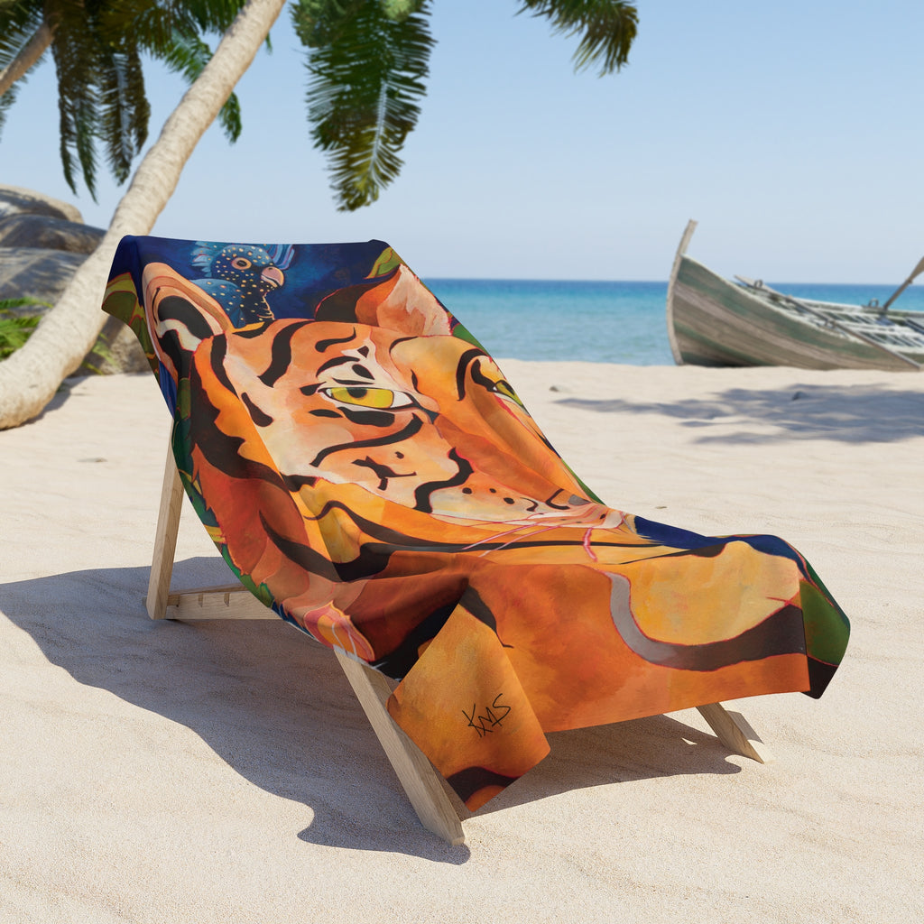 Friends and Foes Beach Towel