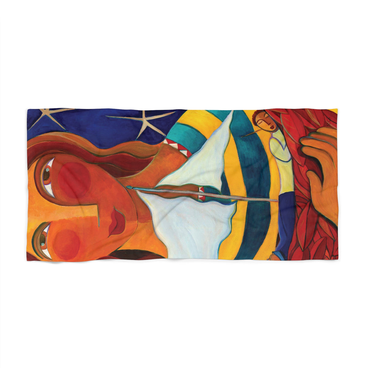 Safe Harbor Beach Towel