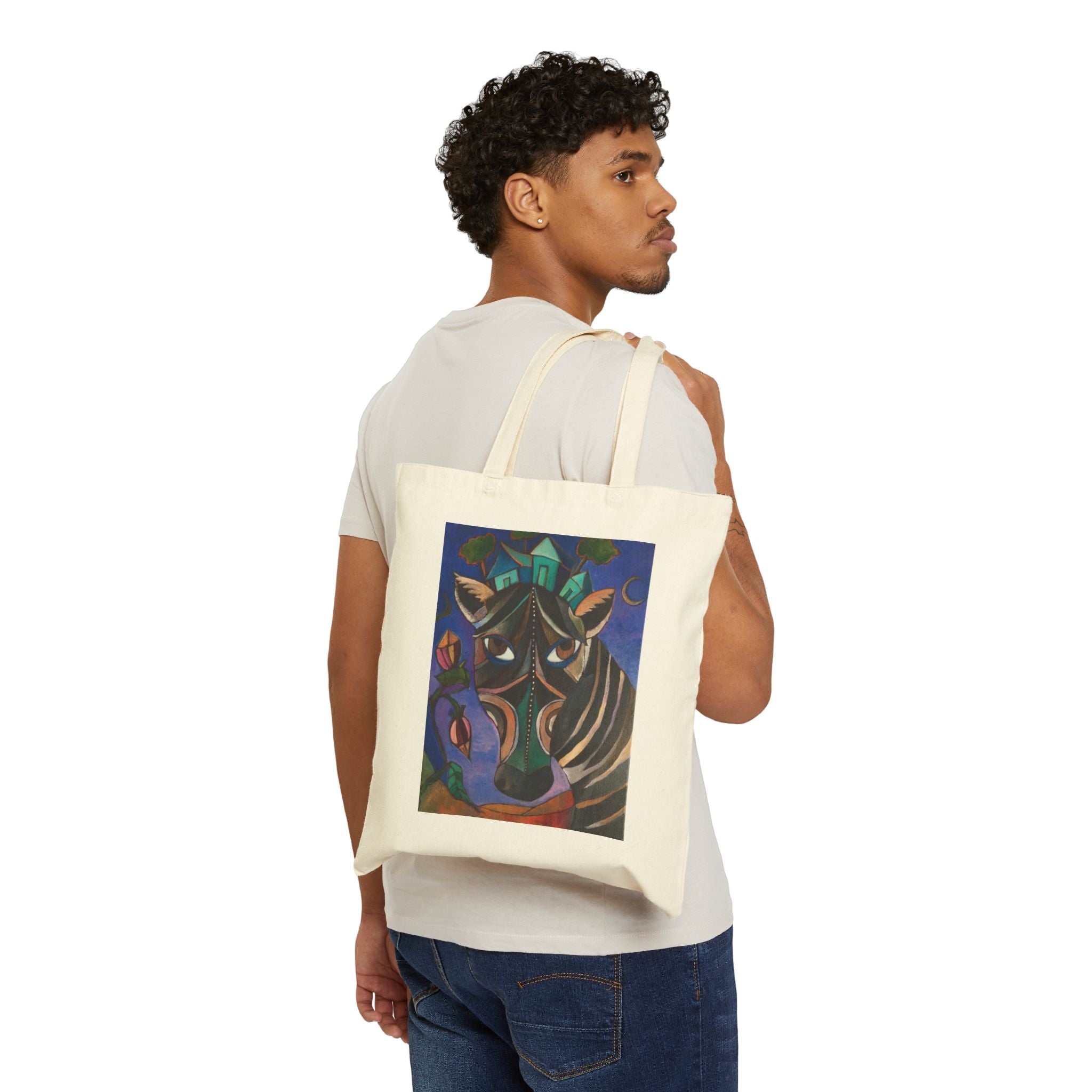 Zebra Tote Bag