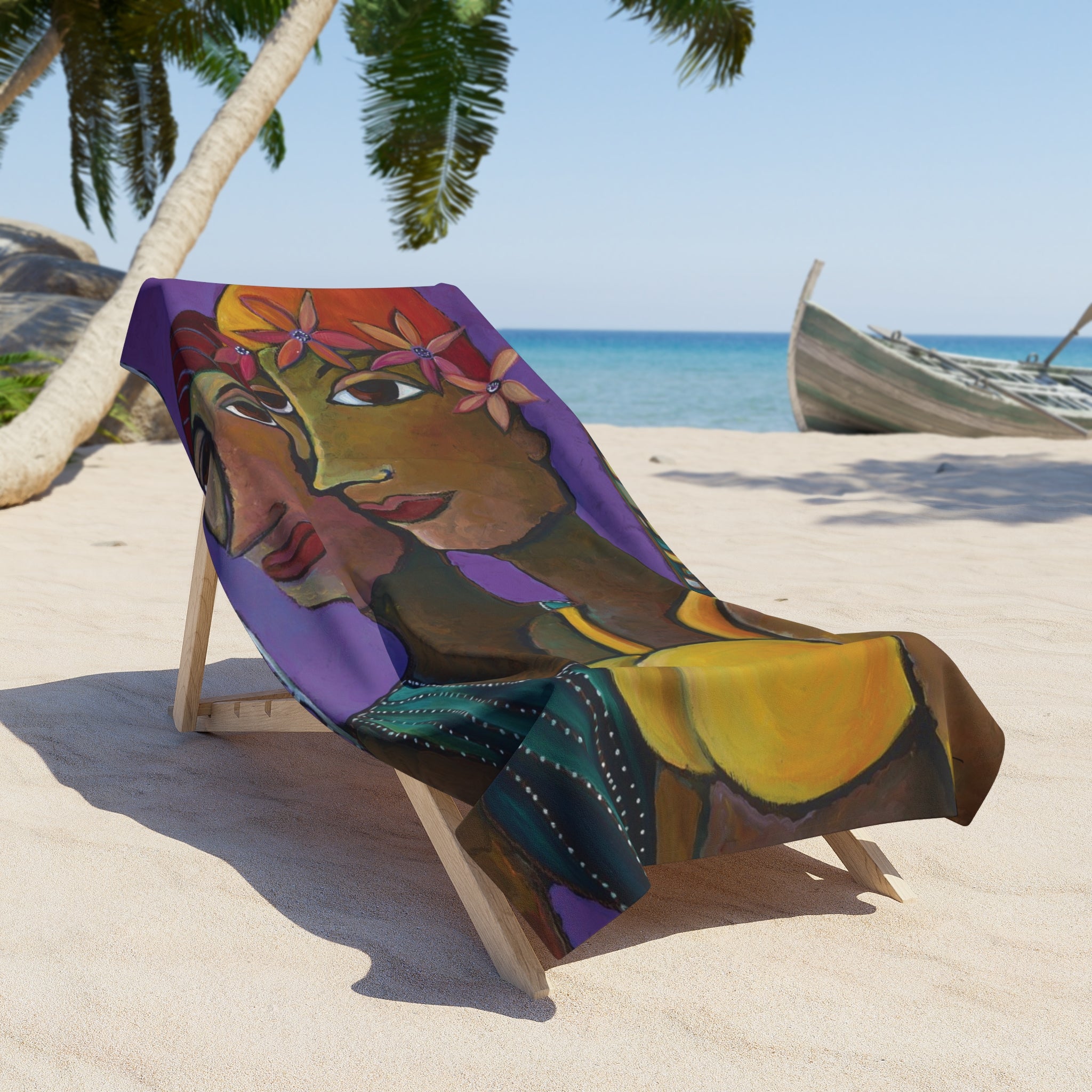 High Dive Beach Towel