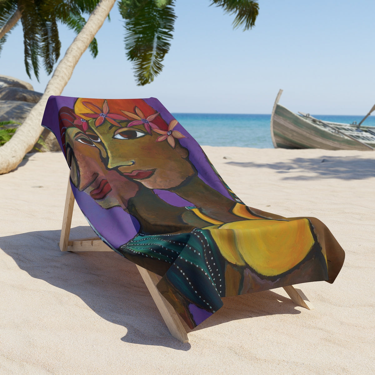 High Dive Beach Towel