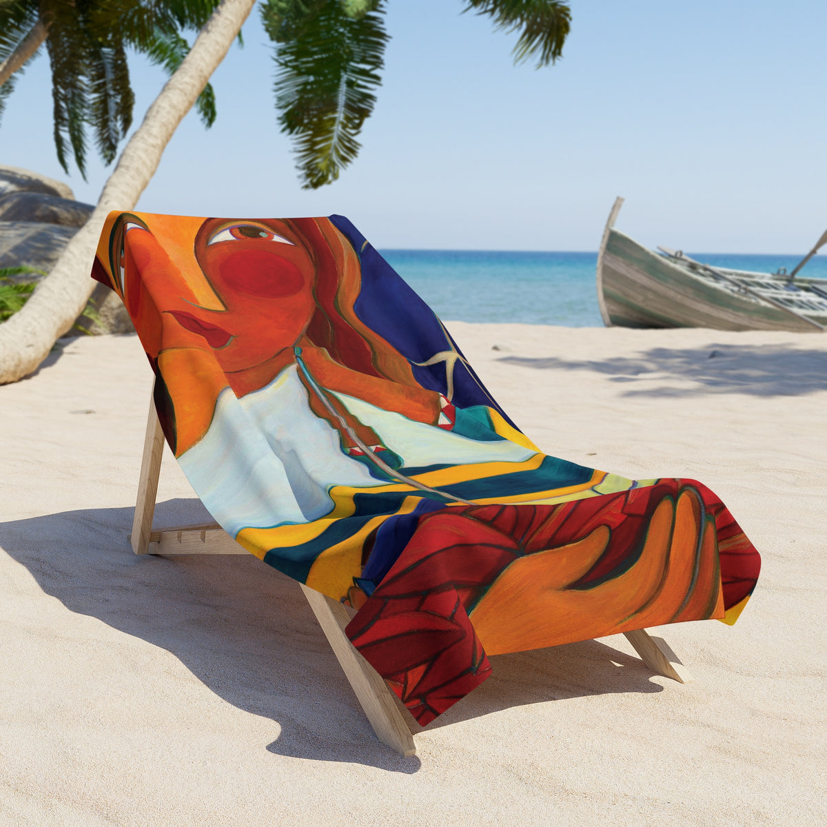 Safe Harbor Beach Towel