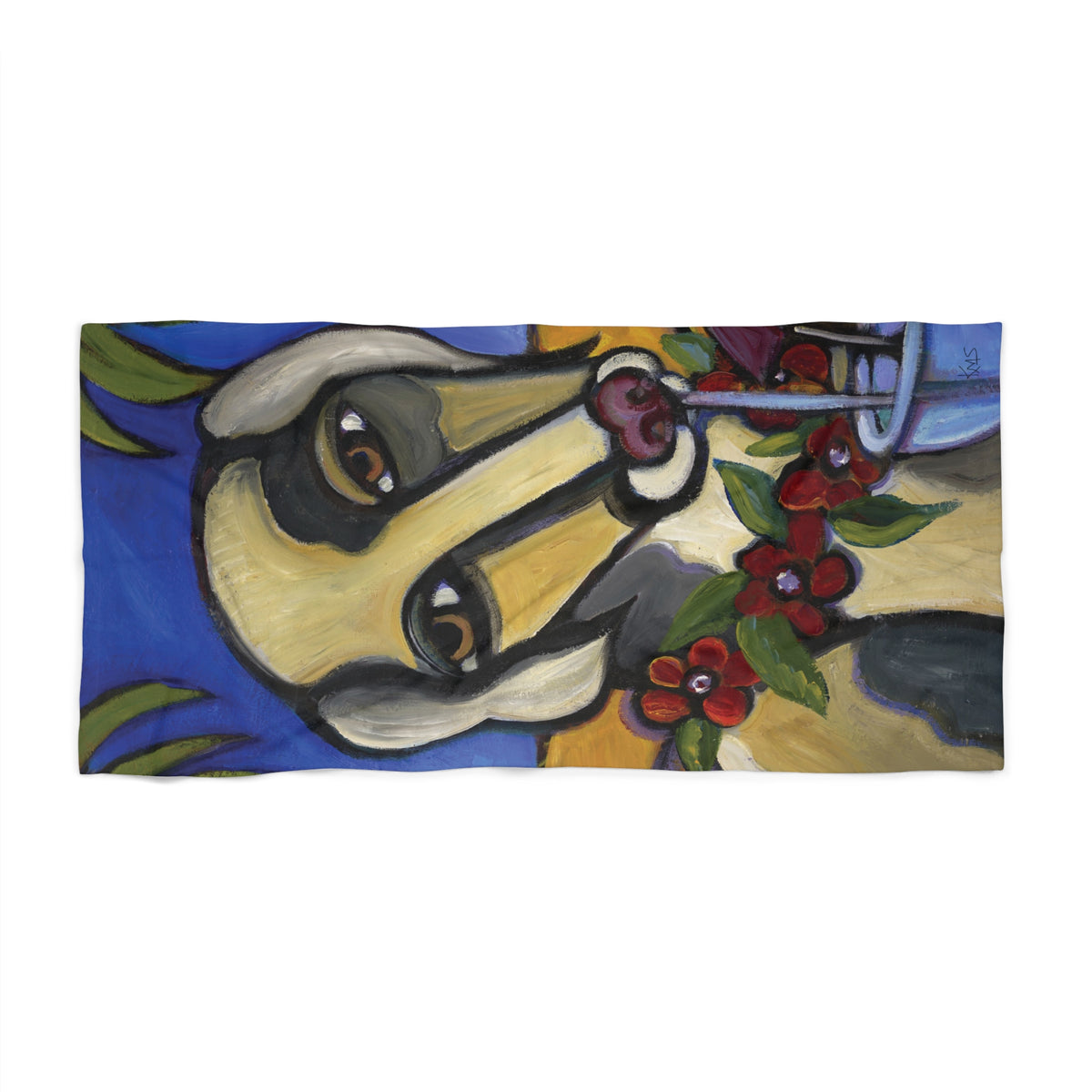 The Blue Hawaiian Beach Towel