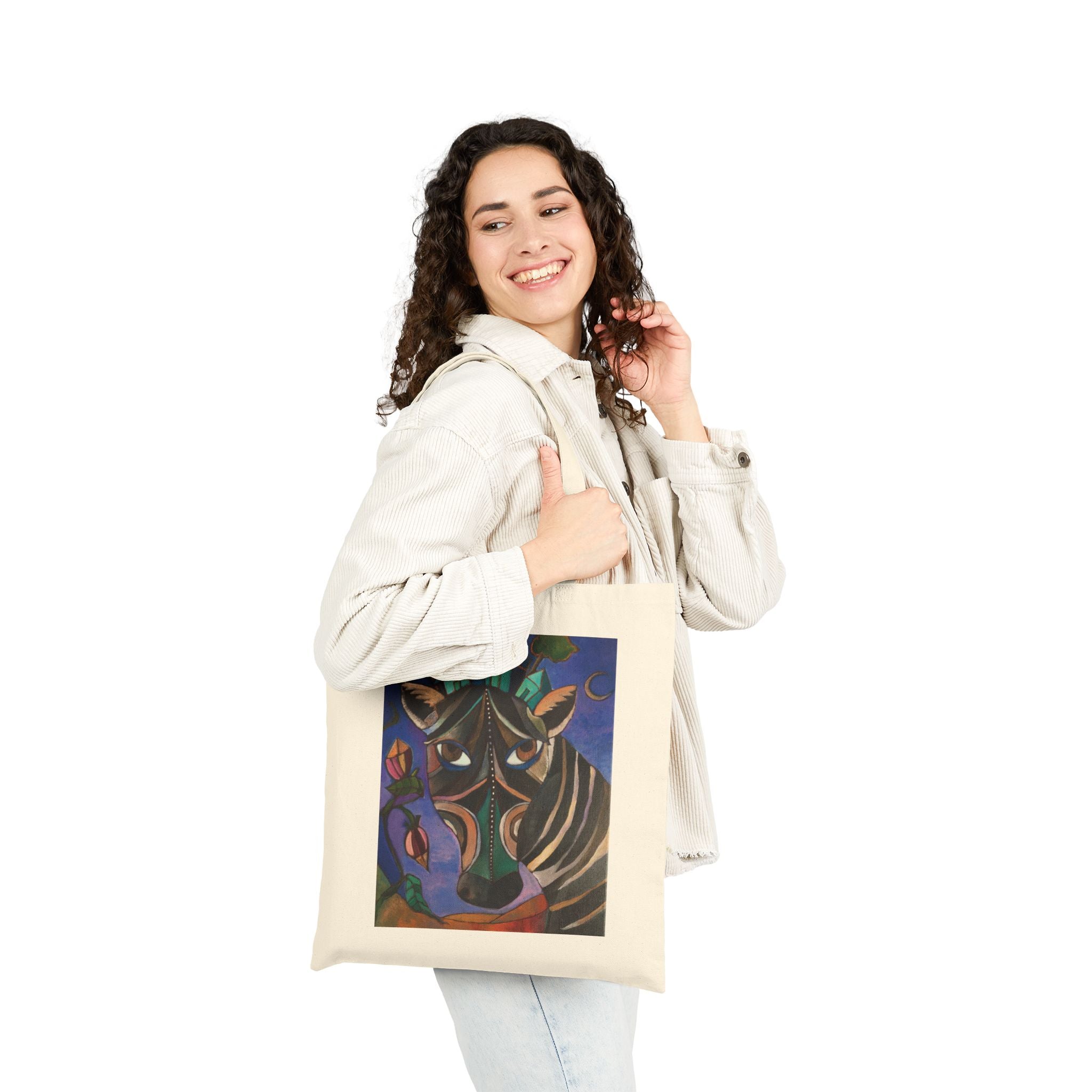 Zebra Tote Bag