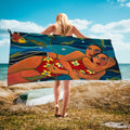 Swimming Together Microfiber Towel