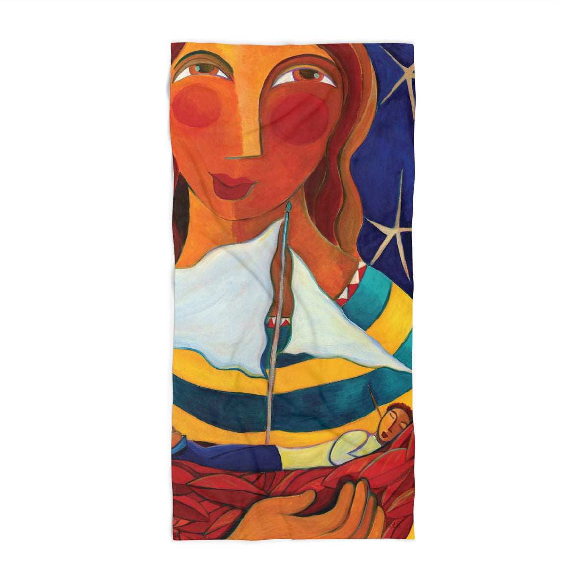 Safe Harbor Beach Towel
