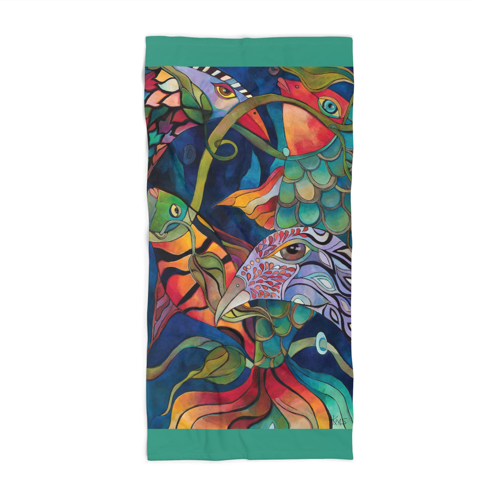 Cycles of Life Beach Towel