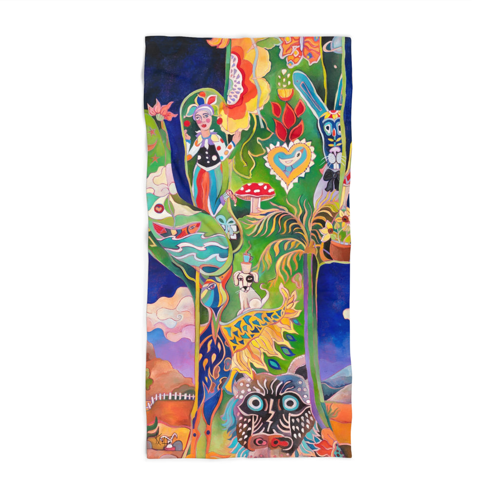 Cactus Dream Beach Towel