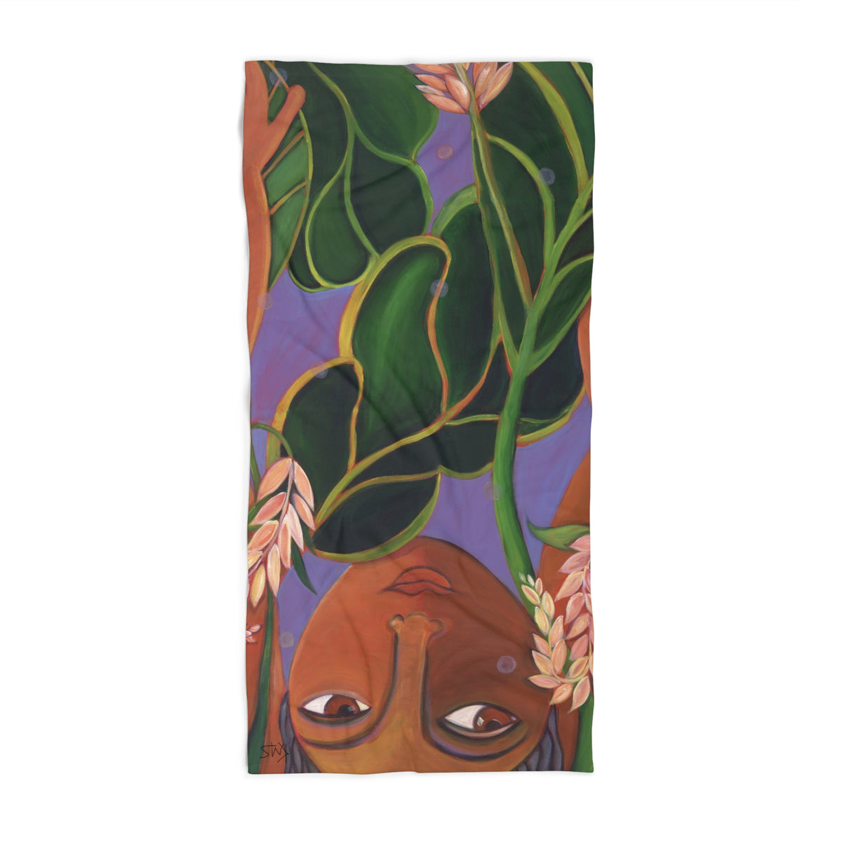 New Rain Beach Towel