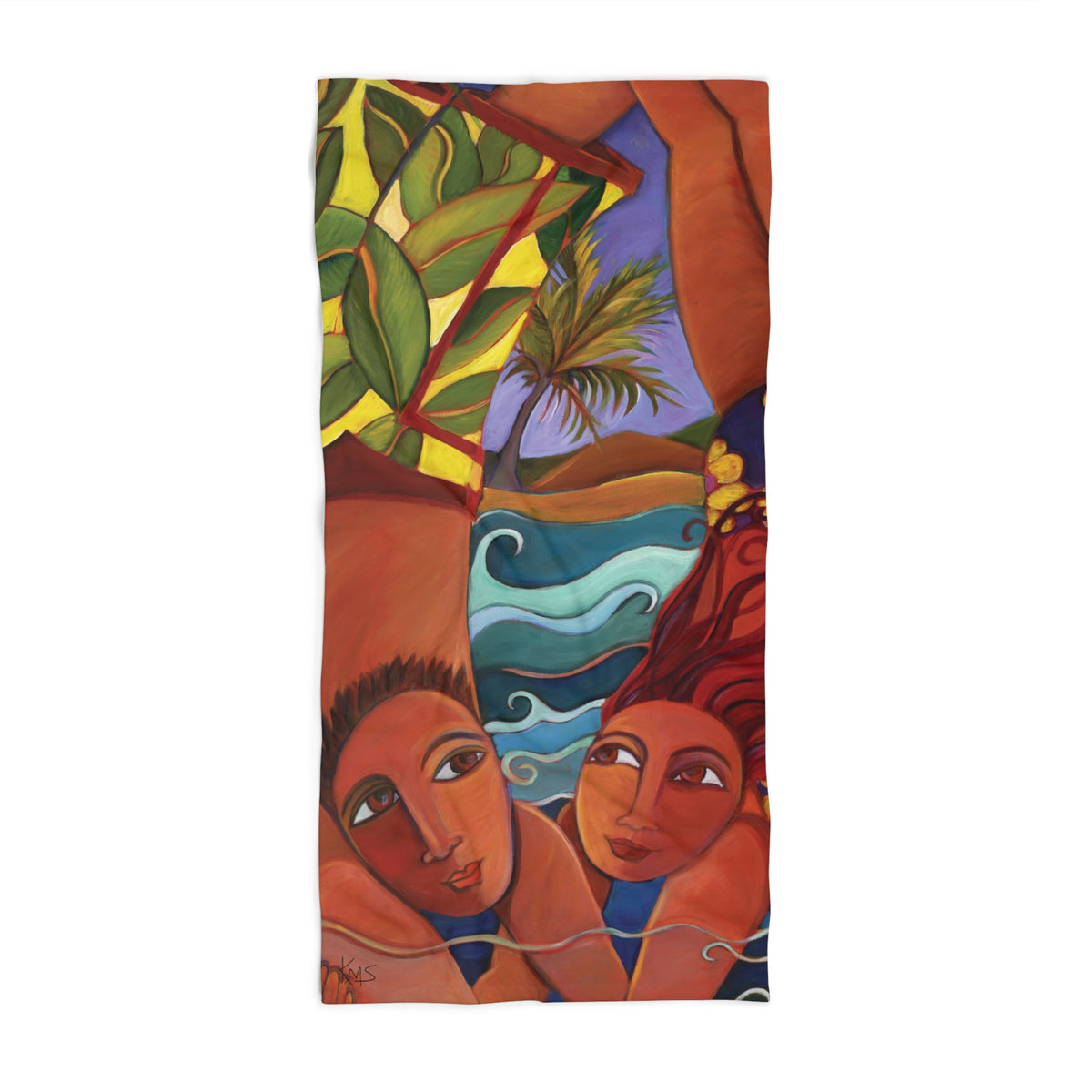 Head First Beach Towel