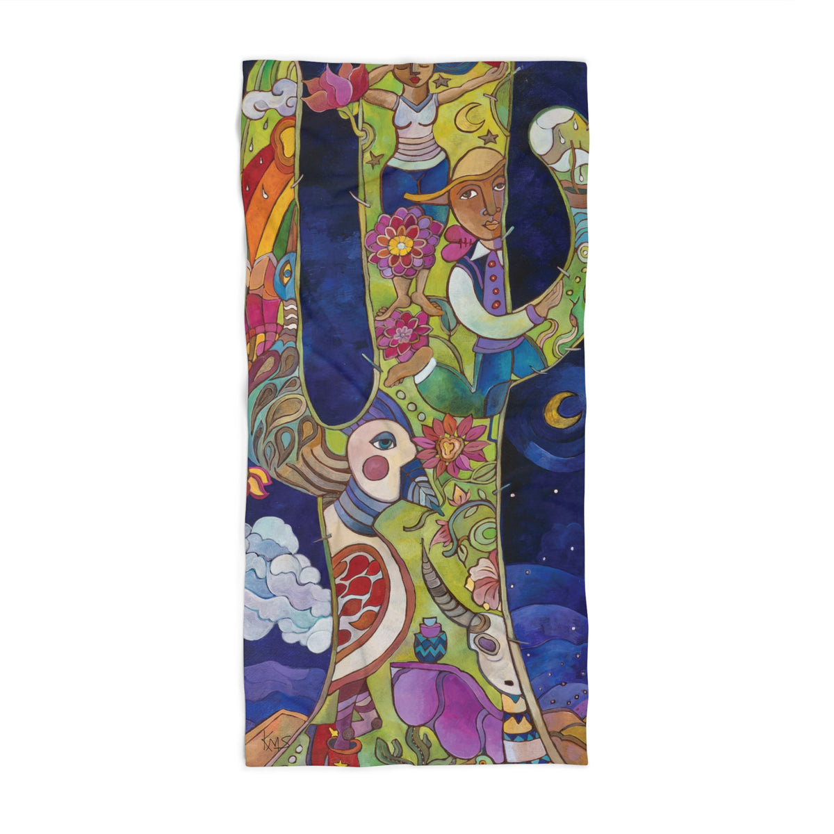 Midnight Dreams Beach Towel