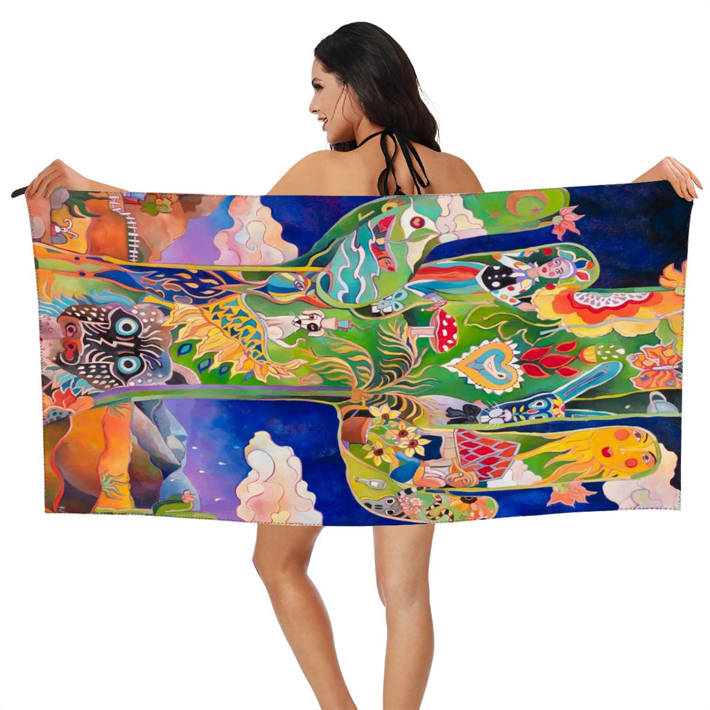 Cactus Dream Microfiber Towel