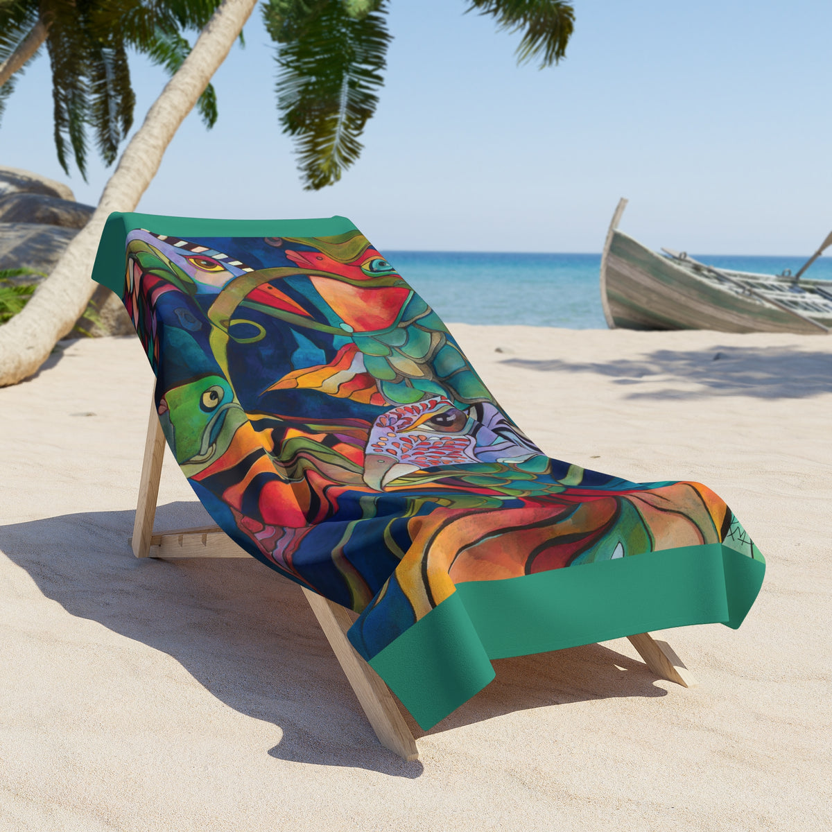Cycles of Life Beach Towel