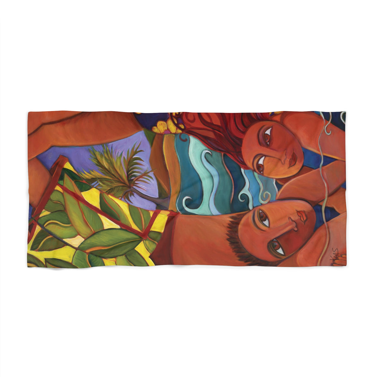 Head First Beach Towel