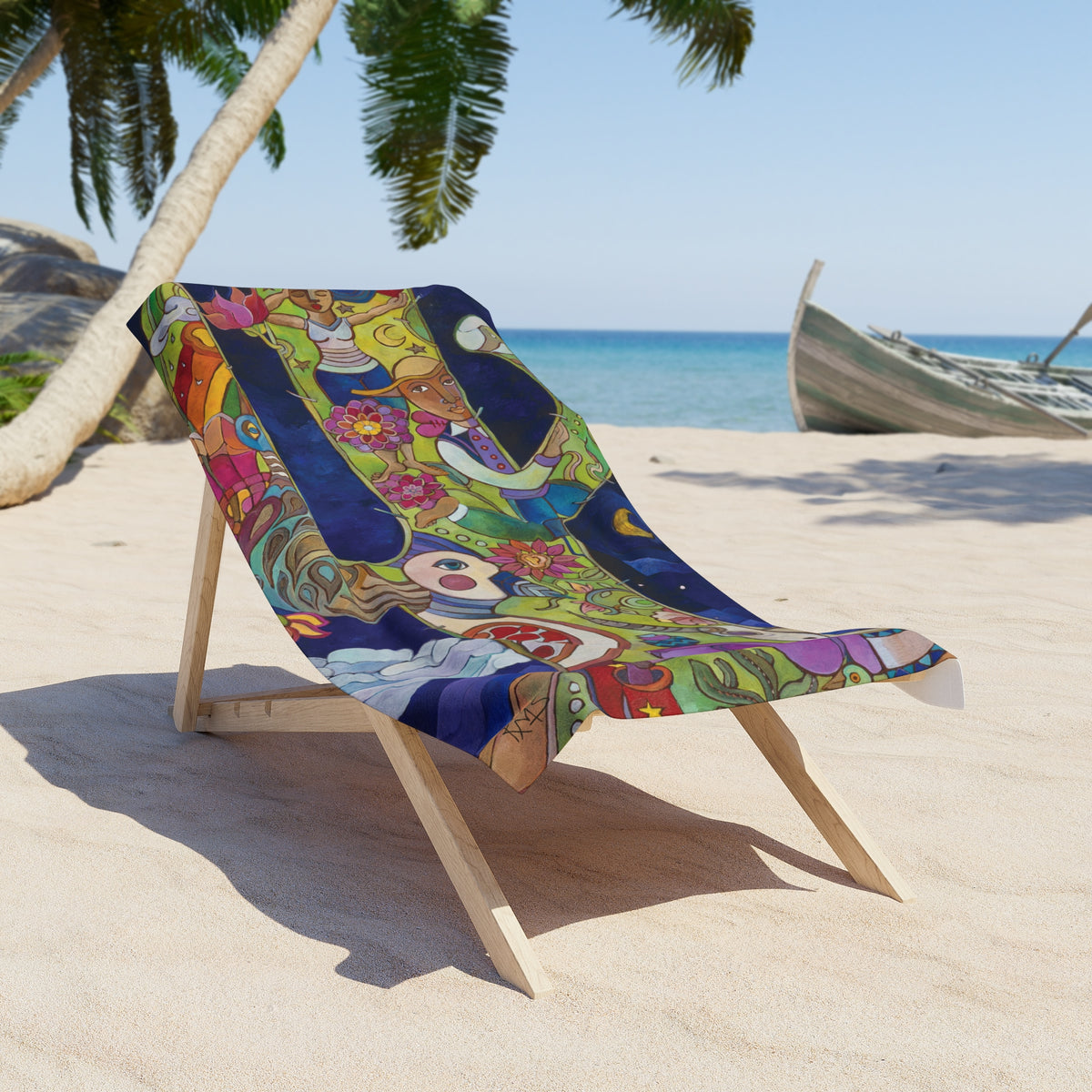 Midnight Dreams Beach Towel