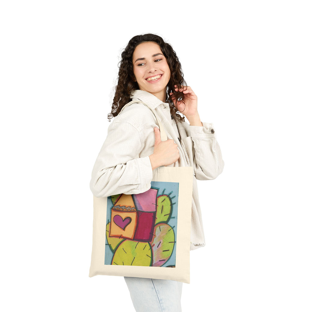 Cactus House Tote Bag