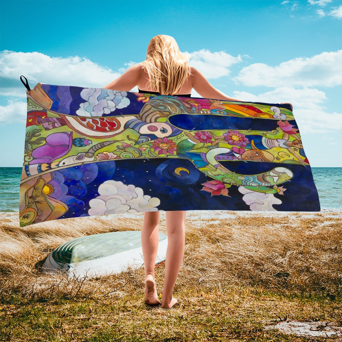 Midnight Dreams Microfiber Towel