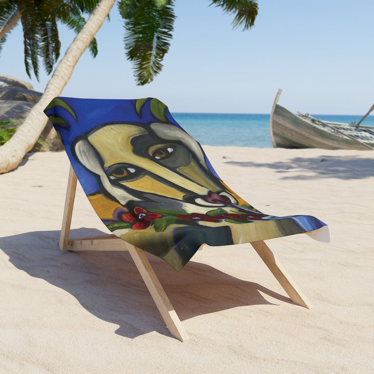 The Blue Hawaiian Beach Towel