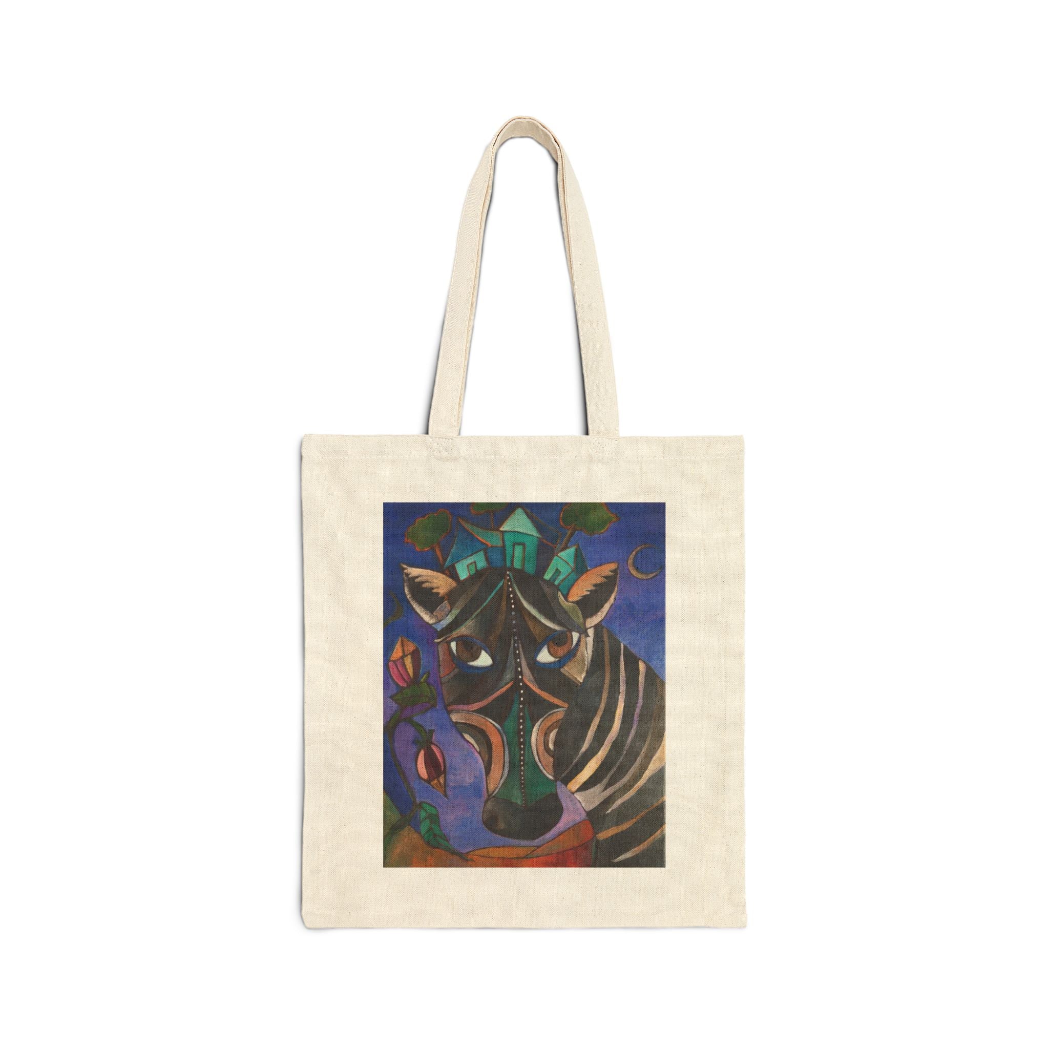 Zebra Tote Bag