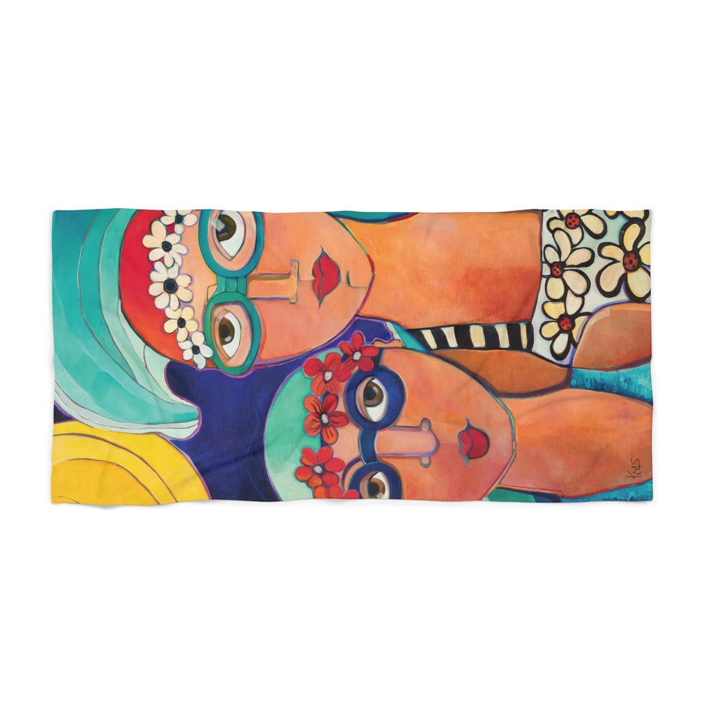 The Swimmers Beach Towel