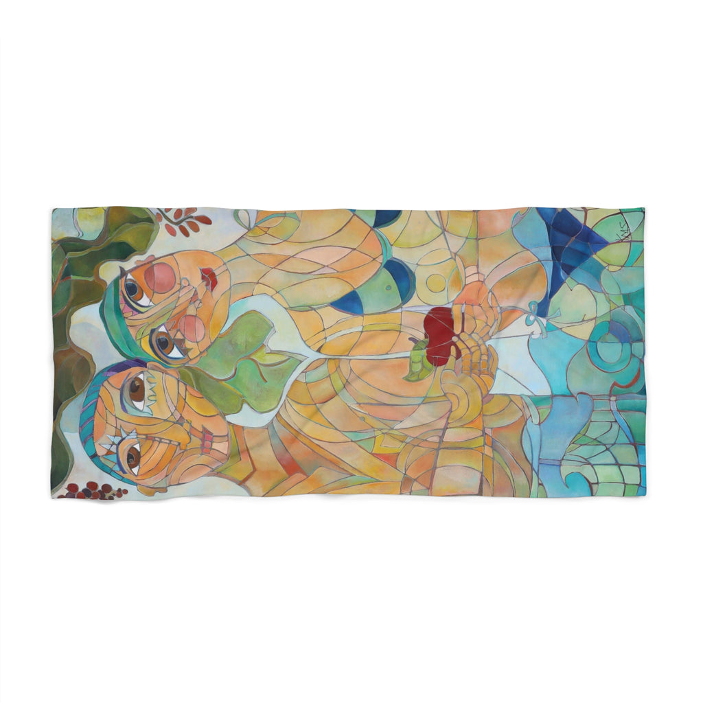 The Vacationers Beach Towel