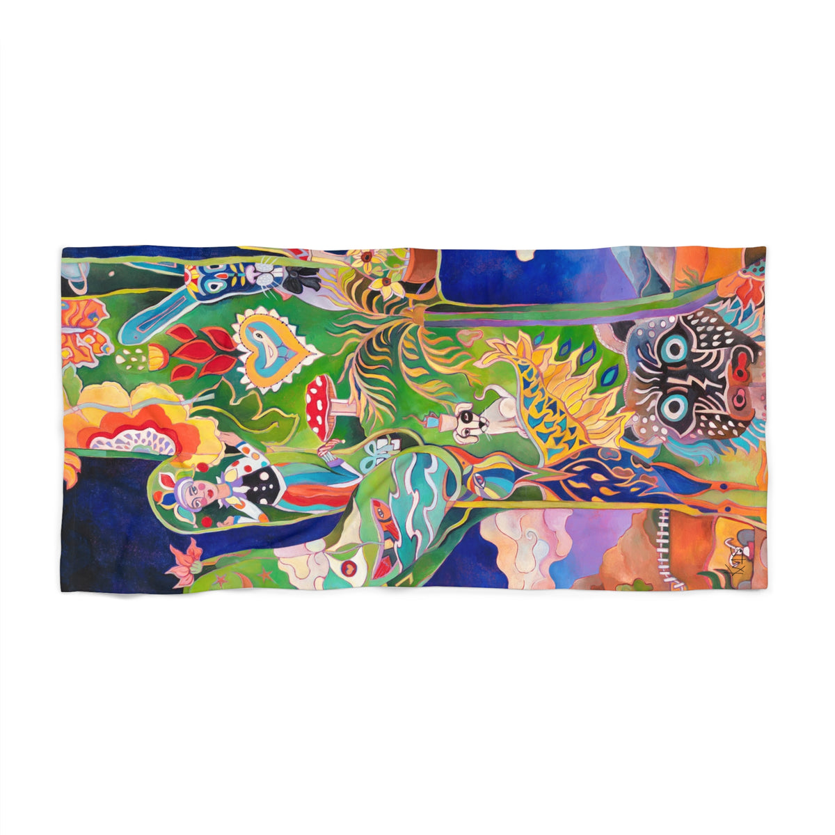 Cactus Dream Beach Towel