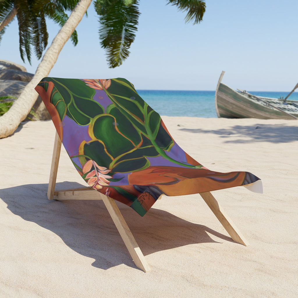 New Rain Beach Towel