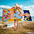 Fisher Woman Microfiber Towel