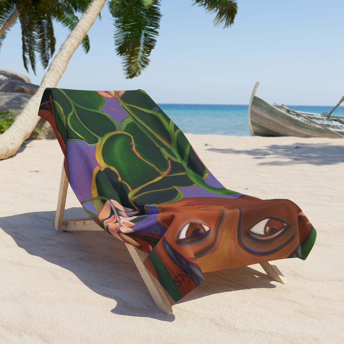 New Rain Beach Towel