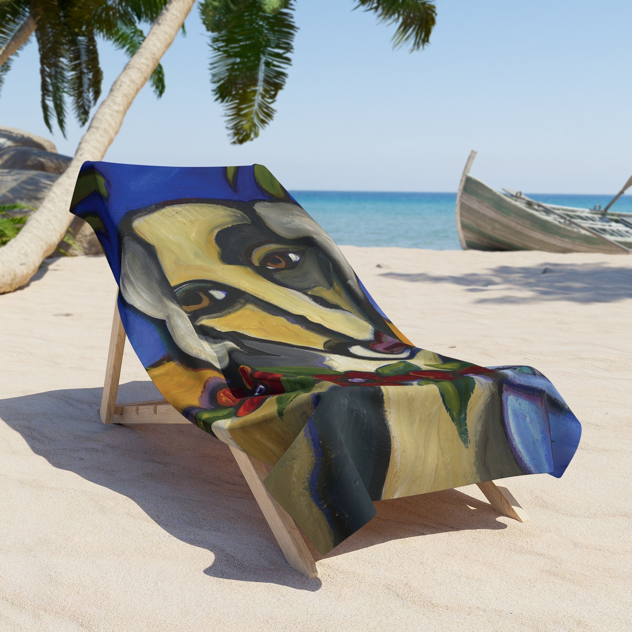 The Blue Hawaiian Beach Towel