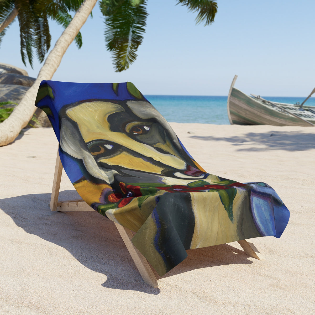 The Blue Hawaiian Beach Towel