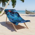 Blue Beach Towel