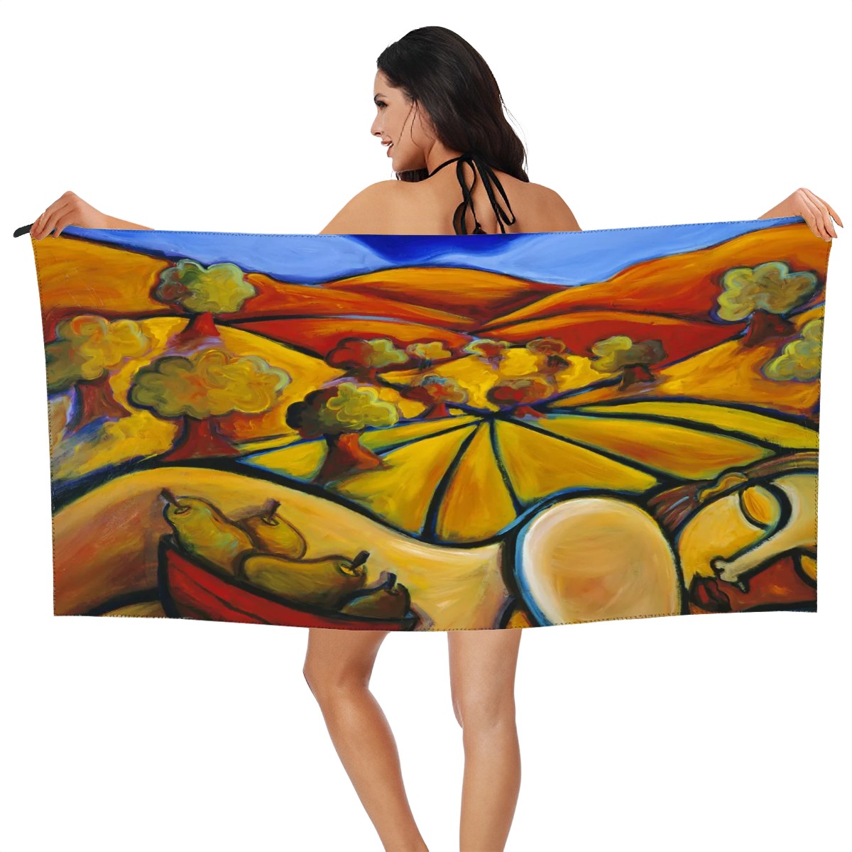California Gold Microfiber Towel