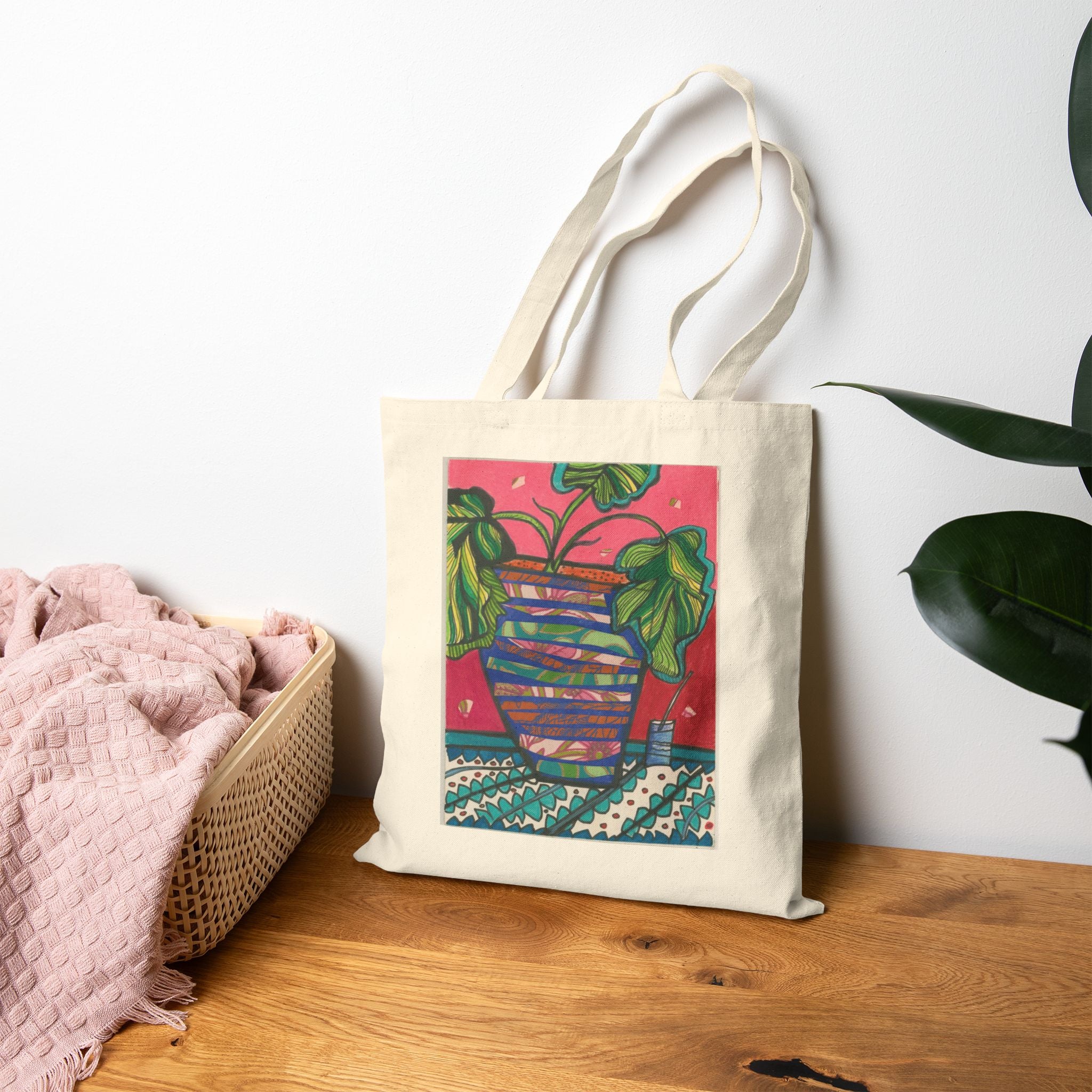 Philodendron Tote Bag