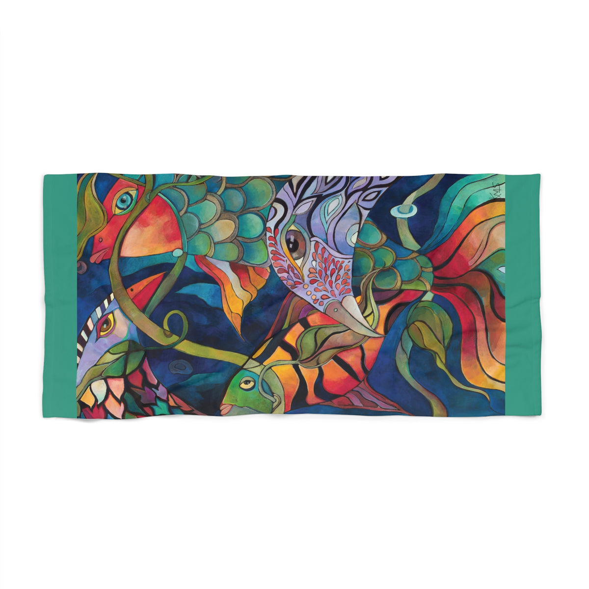 Cycles of Life Beach Towel
