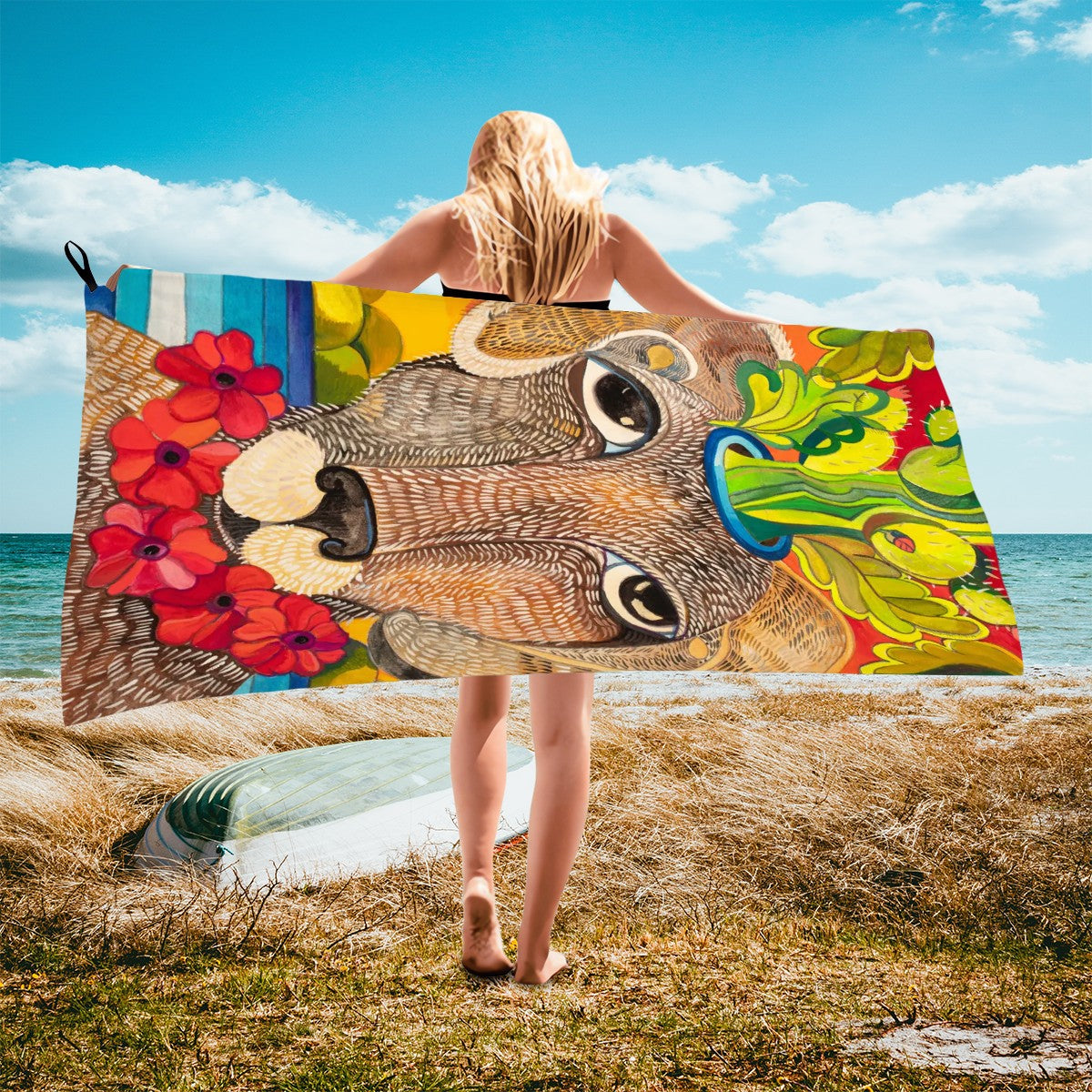 Wish I Was There Microfiber Towel