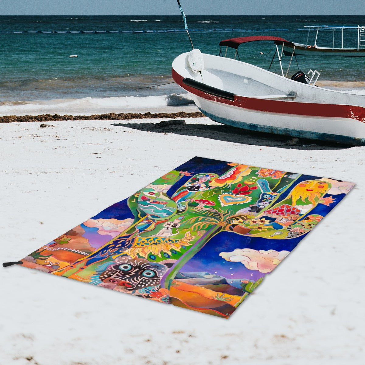 Cactus Dream Microfiber Towel